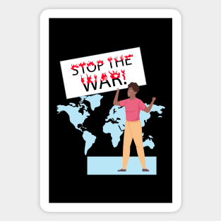 Stop the war! Magnet